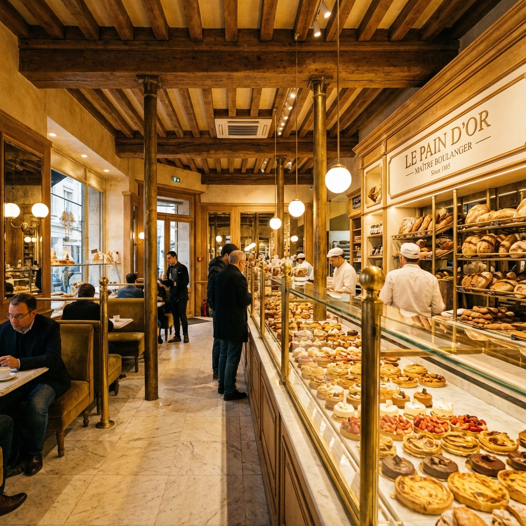 Luxury Bakery Interior